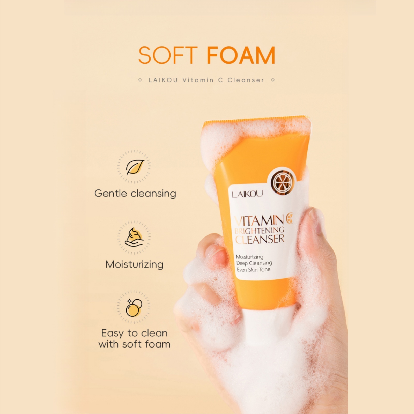 C Vitamini Yüz Temizleyici 50g - Korean Lifestyle Products incelemesi ve fiyatı